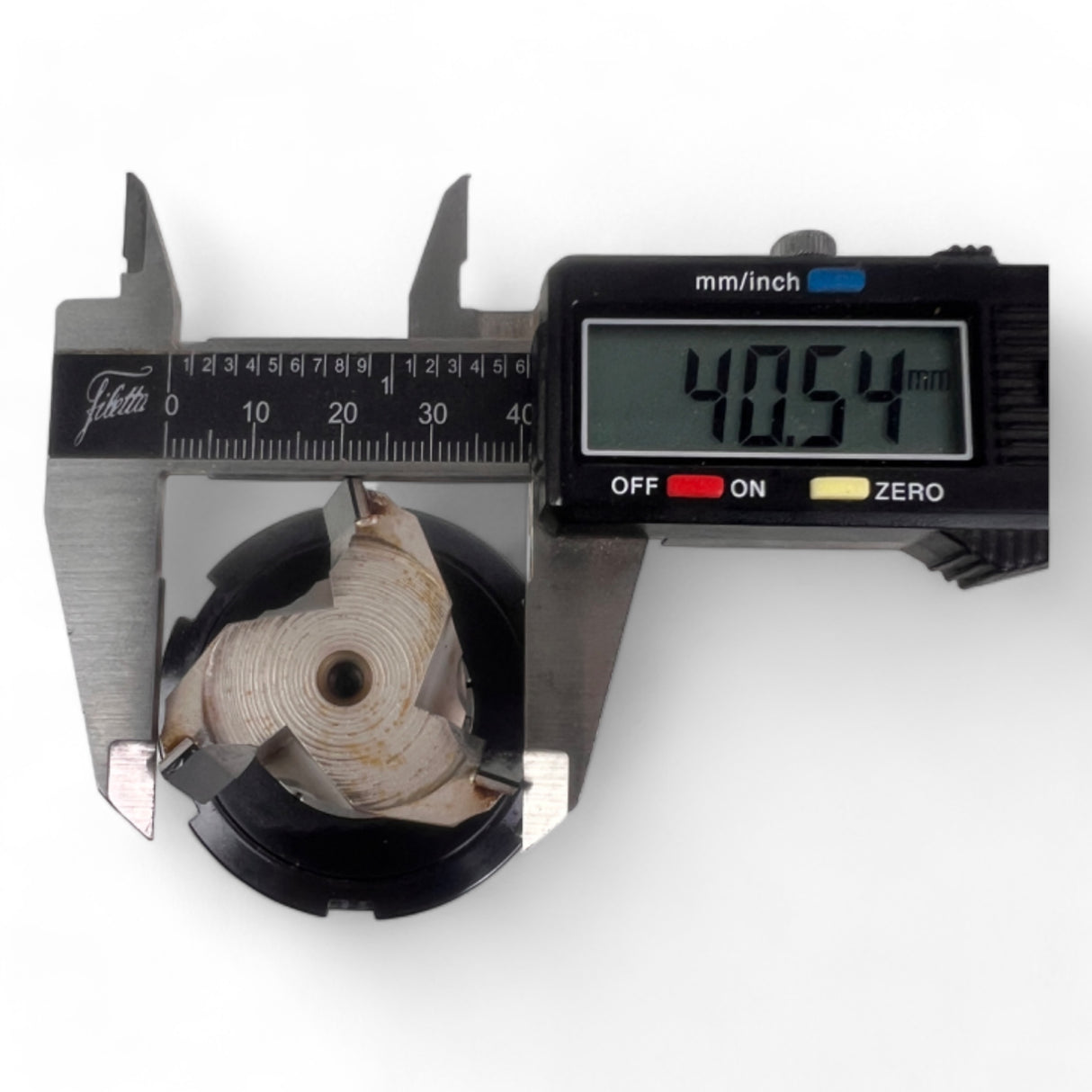 HSK 63 F Spannzangenfutter mit Spannzange und HW Profilfräser Ø 40mm DIA Fräser , Z=3