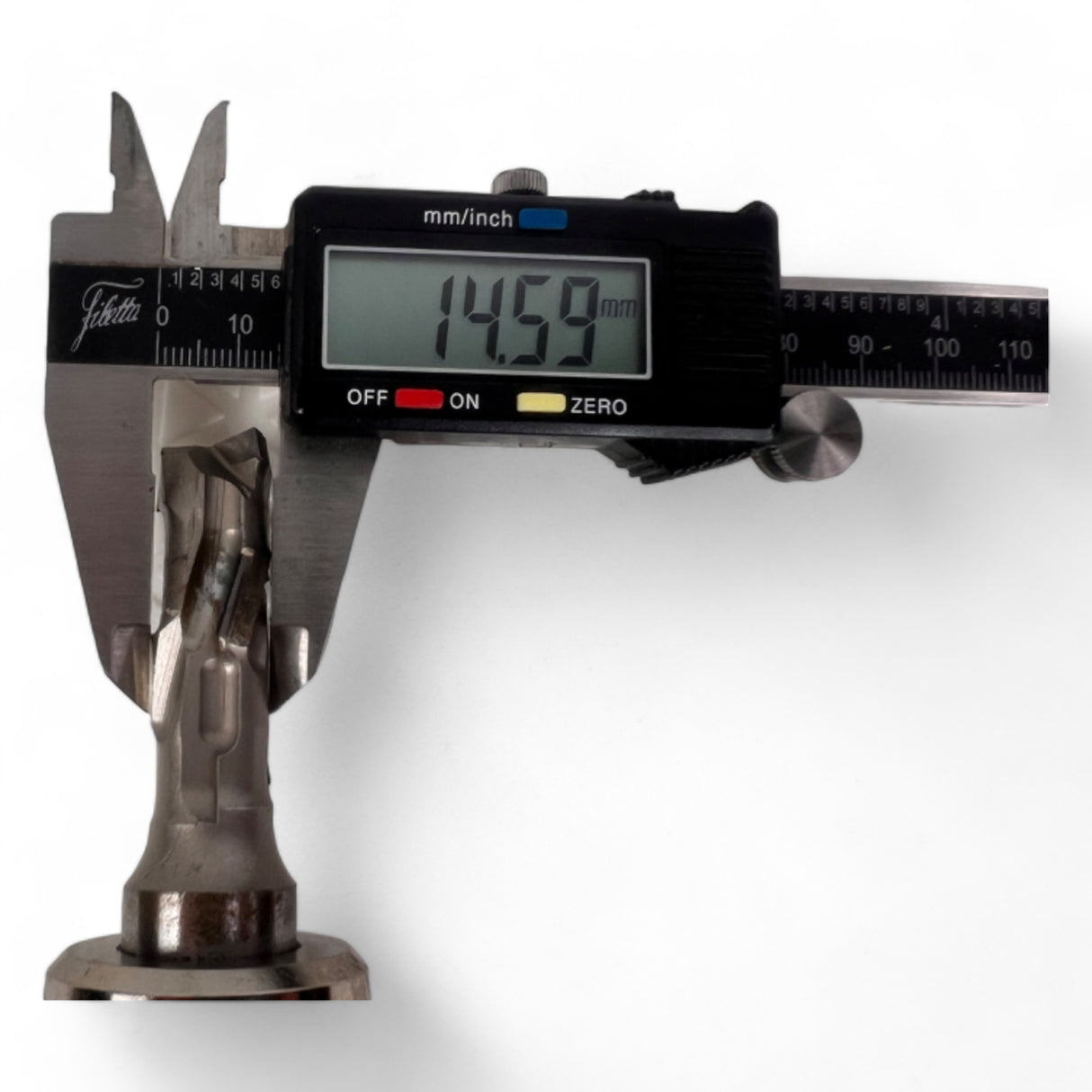 HSK 63 F Spannfutter TRIBOS Leuco mit DIA Schaftfräser 15 x 46 mm