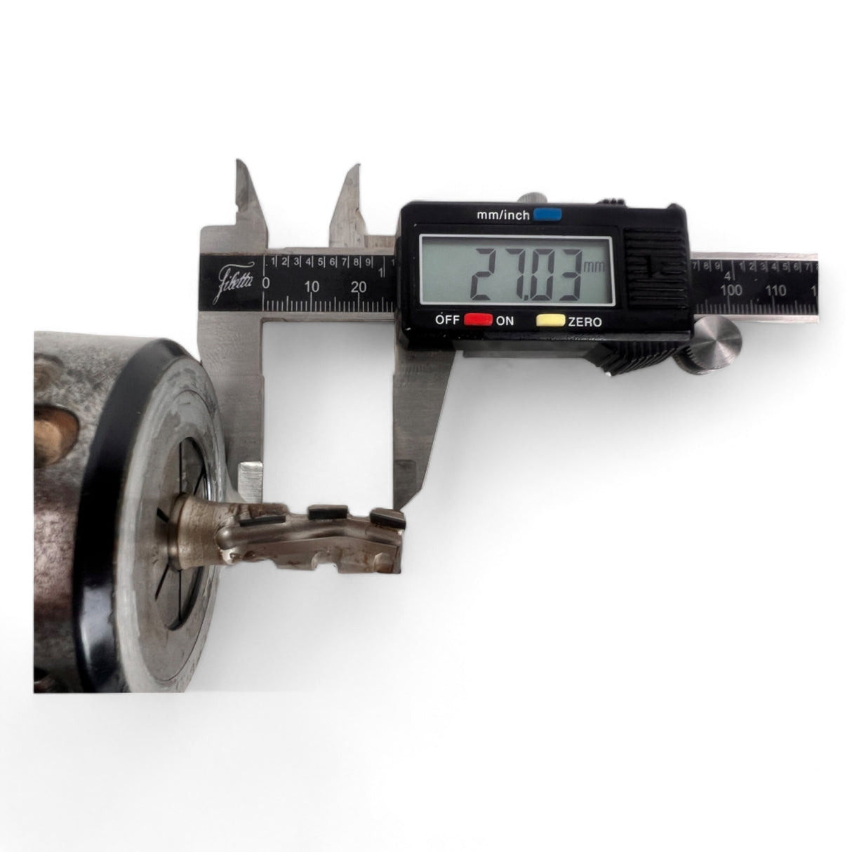 HSK 63 F Spannzangenfutter mit Bohrungsaufnahme und DIA Fräser D=11,5 mm L=27 mm