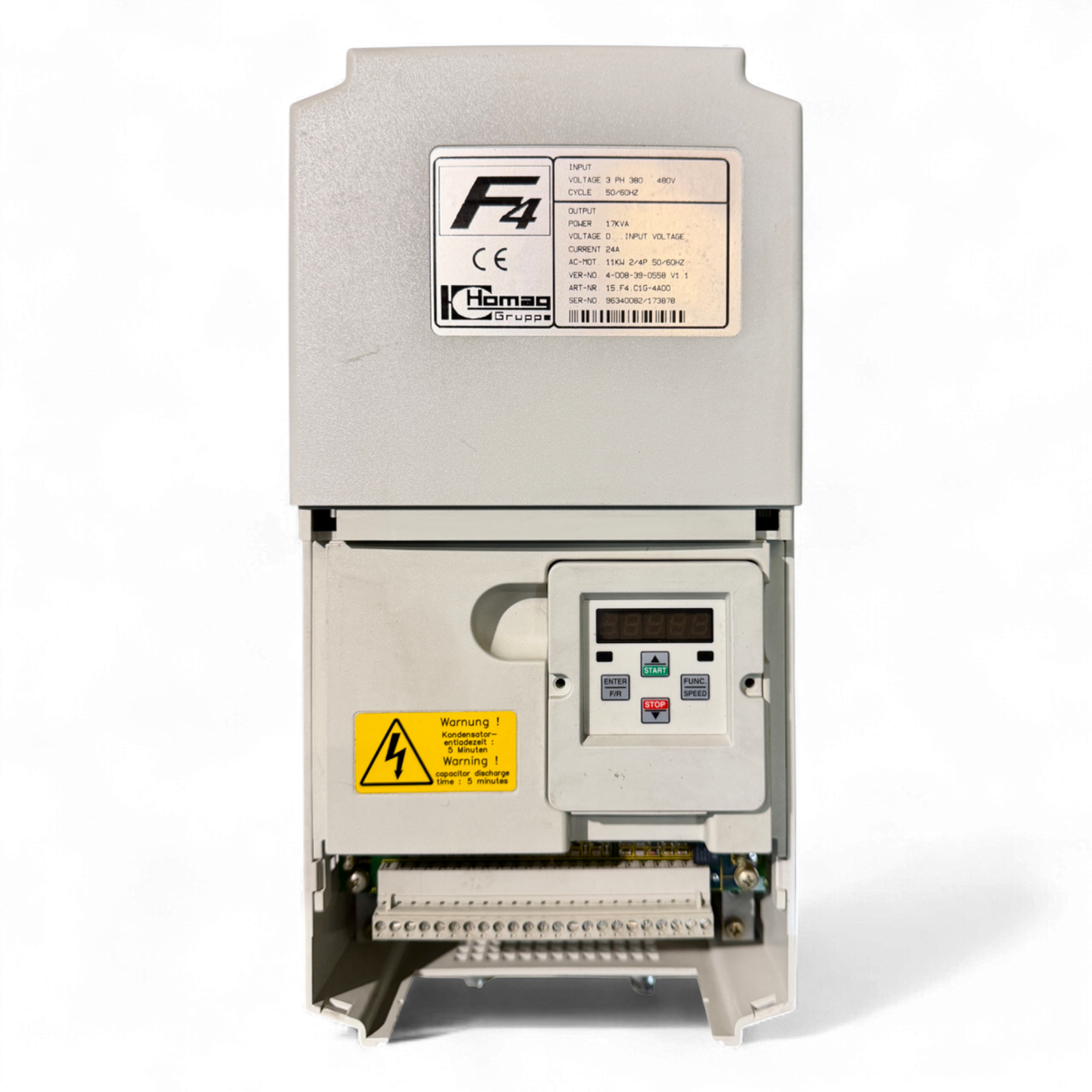 KEB Combivert F4 Frequenzumrichter Homag Art.-Nr. 15.F4.C16-4A00 4-008-39-0558
