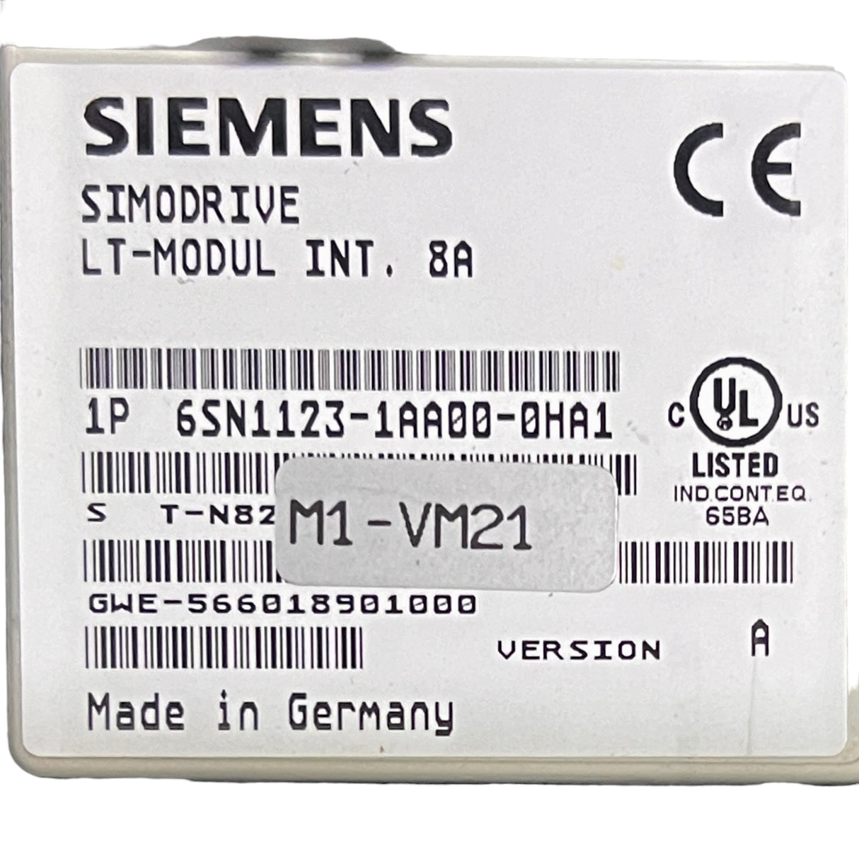 SIEMENS SIMODRIVE 611 Leistungsmodul 6SN1123-1AA00-0HA1