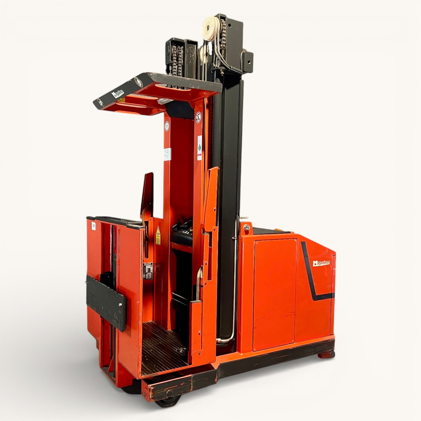 Magaziner EV 10 Schmalgang Kommissionierstapler Baujahr 2007