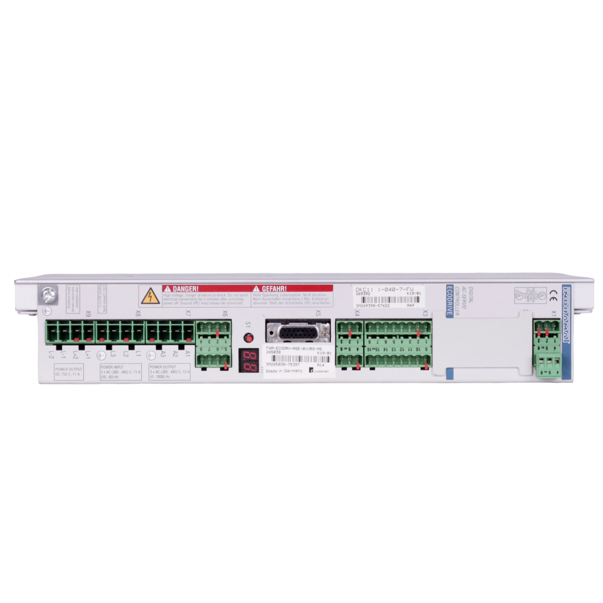 Indramat Rexroth FWA-ECODRV-ASE-SE-01VRS-MS 265038 SN 2265038-75397