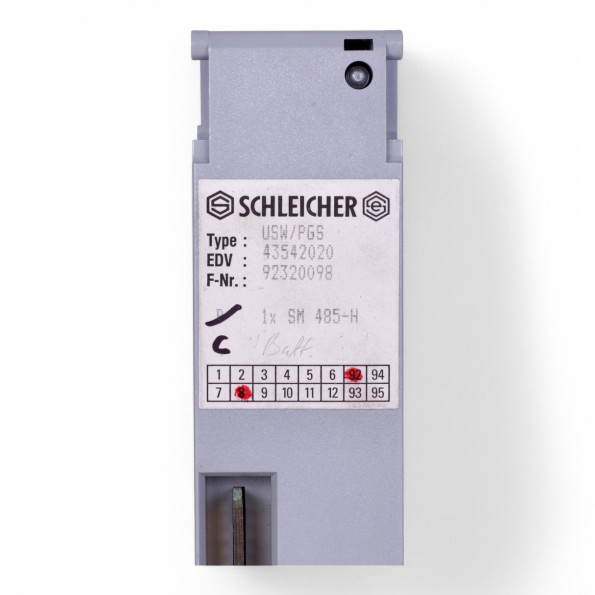SCHLEICHER TYP USW PGS Nr 31511149 972 065 SLAVE CPU