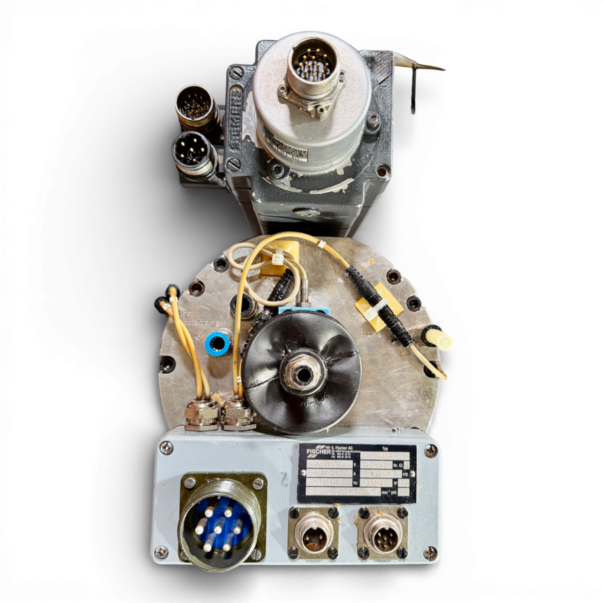 FISCHER IMA Hauptspindel FEZPS 100×88,3 HSK F63 Motorspindel Elektrospindel mit C Achse Nr. 123866 | Art.-Nr. 123866 – IMA CNC (spindle motor, main spindle, c axis)