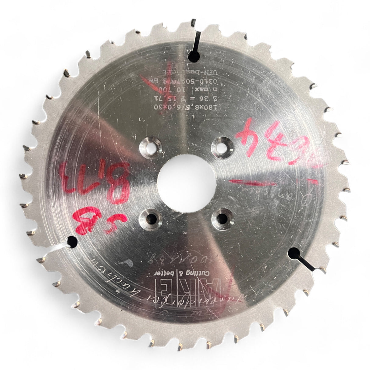HW-Nuter (AKE) D=180-8,5/6,0 Z=36 b=30 U/min. 10.000 Zahnform T15,71
