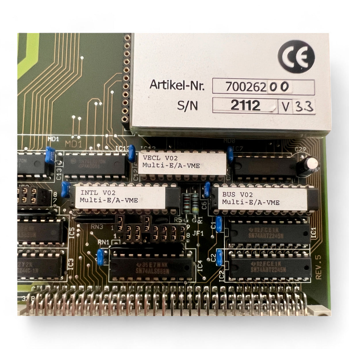 HOMAG MULTI-E/A VME-GRUNDKARTE 70026200