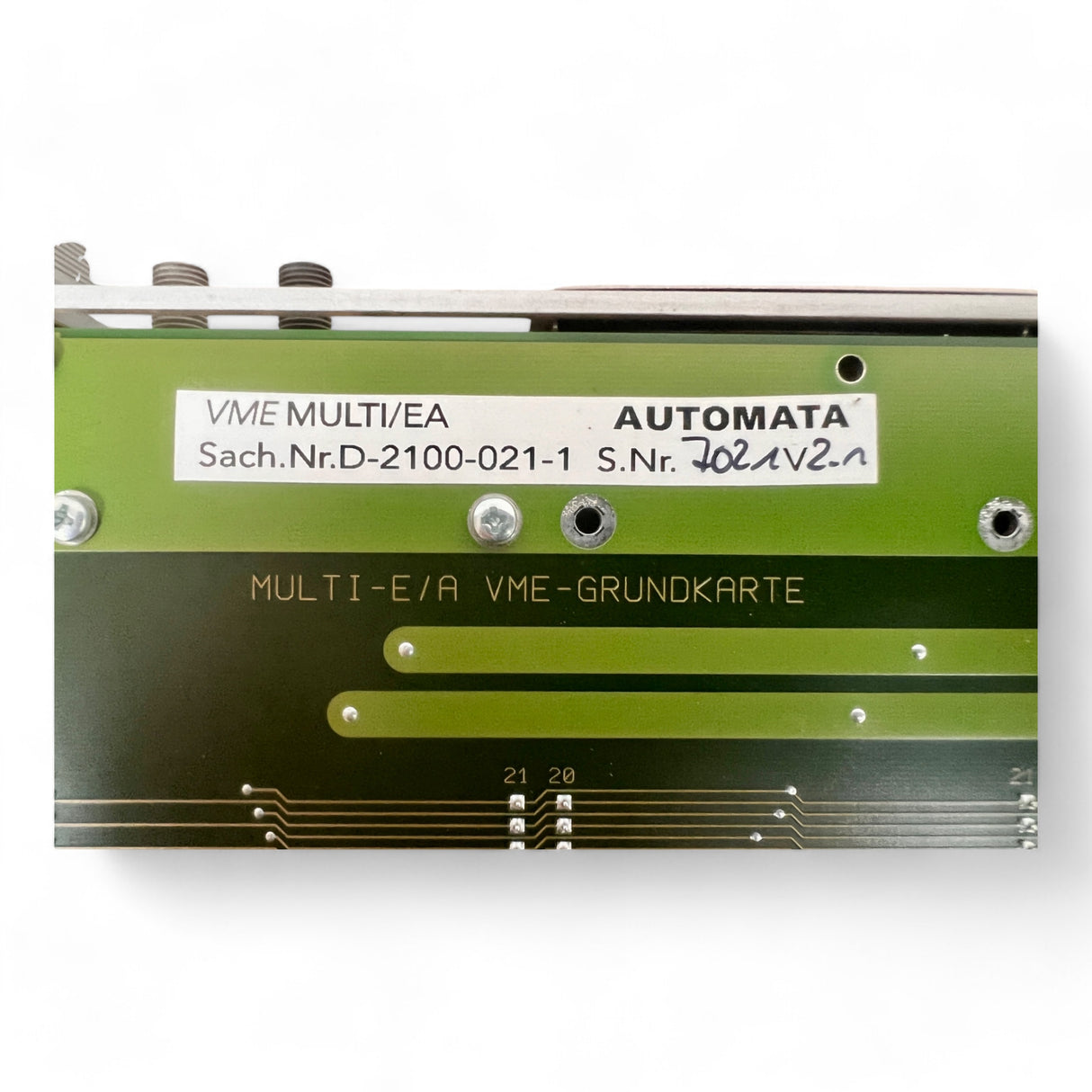HOMAG MULTI-E/A VME-GRUNDKARTE 70026200