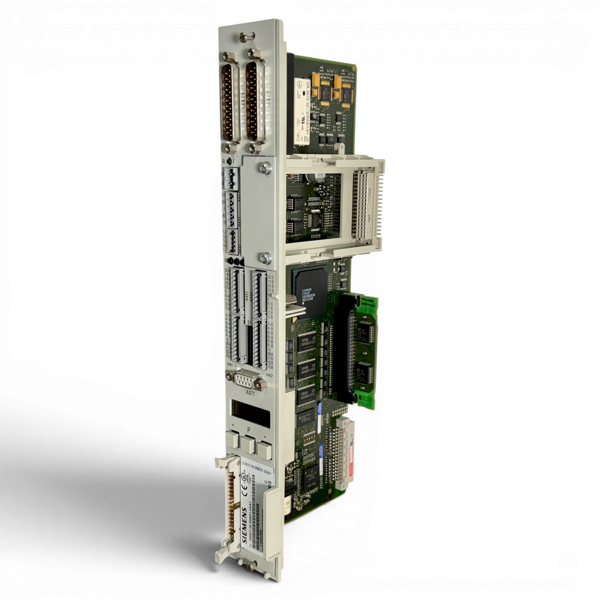 Siemens SIMODRIVE Regelungsbaugruppe Art.-Nr. 6SN1118-0NK01-0AA1 Seriennummer T-U92019482