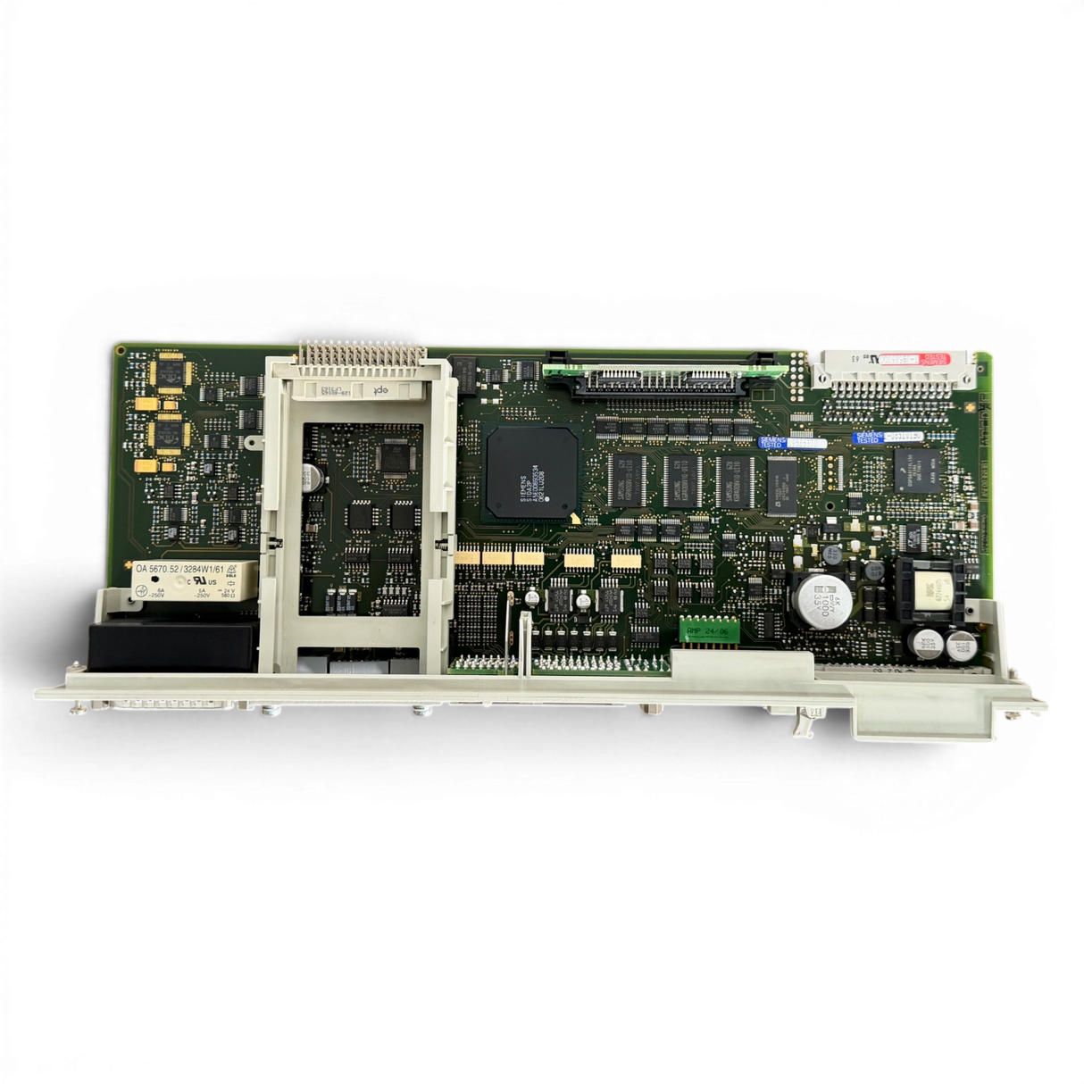Siemens SIMODRIVE Regelungsbaugruppe Art.-Nr. 6SN1118-0NK01-0AA1 Seriennummer T-U92019482