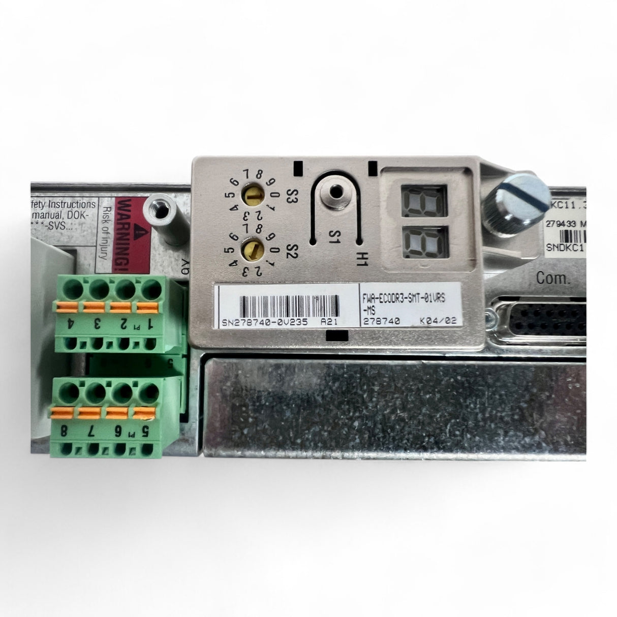 Bosch Rexroth Indramat DKC11.3-040-7-FW Digitaler Servoregler SN278740-0V235
