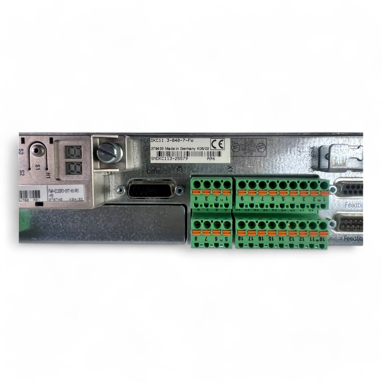 Bosch Rexroth Indramat Digitaler Servoregler DKC11.3-040-7 Nr: 279433 SNDKC113-25579