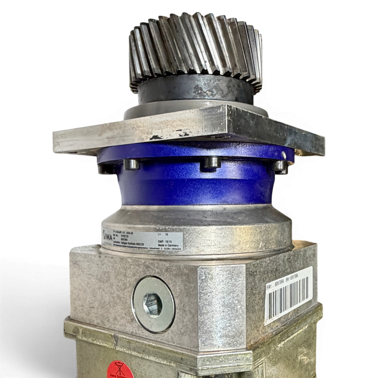 Siemens 1FK6060-6AF71-1AB0 Servomotor mit WITTENSTEIN alpha TP 010S-MF1-10-0G0-28 Getriebe Art.-Nr. 10782728
