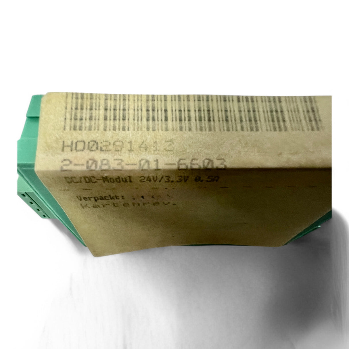 HOMAG DC/DC-Modul 24V / 3,3V 0,5A 2-083-01-6603 H00291413