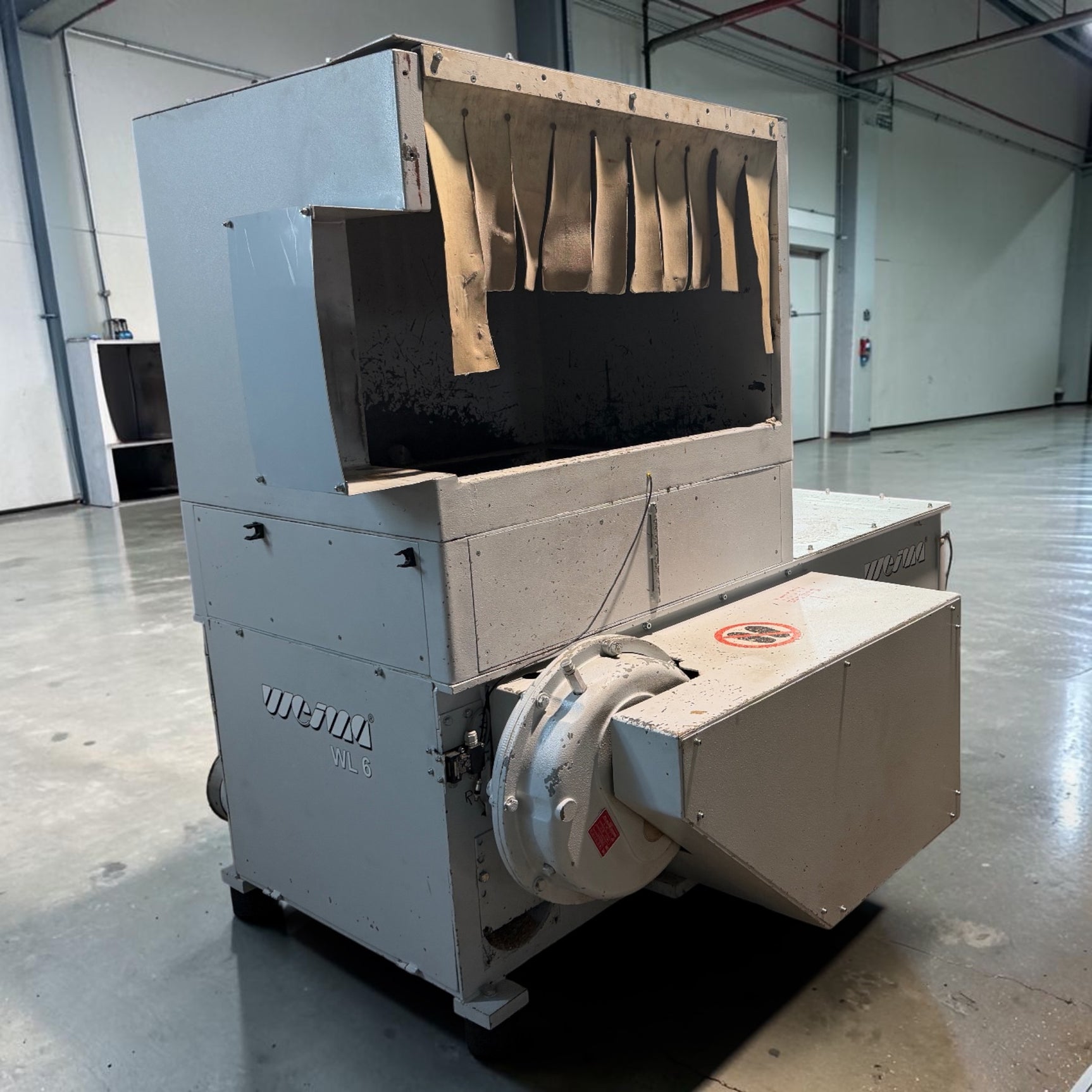 WEIMA WL 6 Einwellen-Zerkleinerer Masch.-Nr. 500-8079 – Holzzerkleinerer 18,5 kW