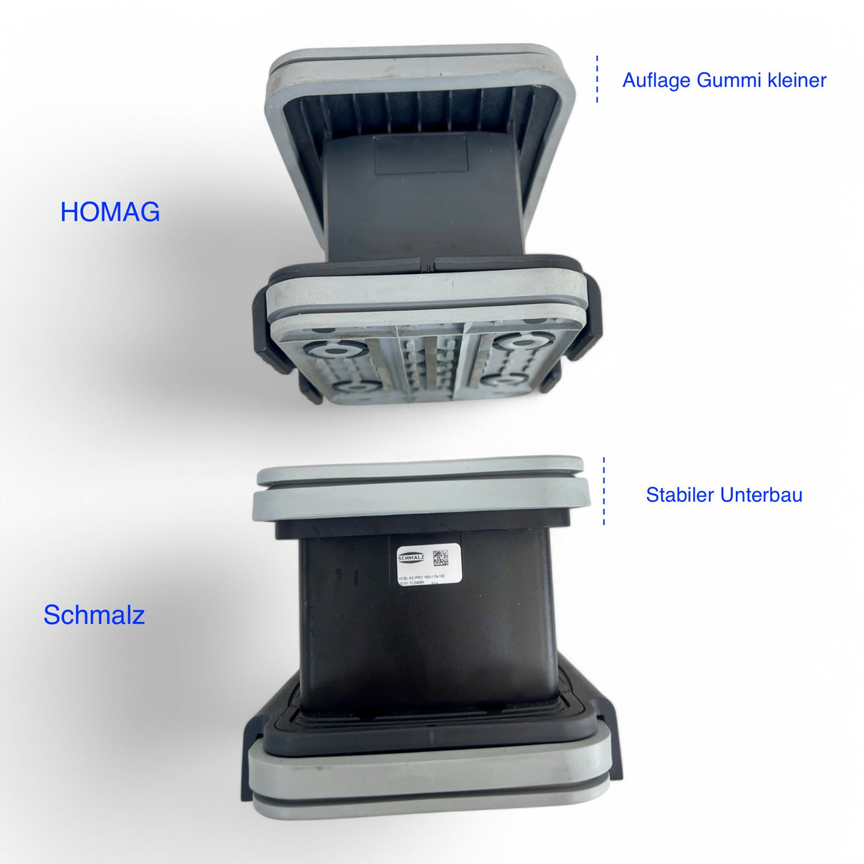 Blocksauger für HOMAG 2-Kreis Konsole VCBL-K2 160x115x100 PRO 2-056-17-0920 10.01.12.04085