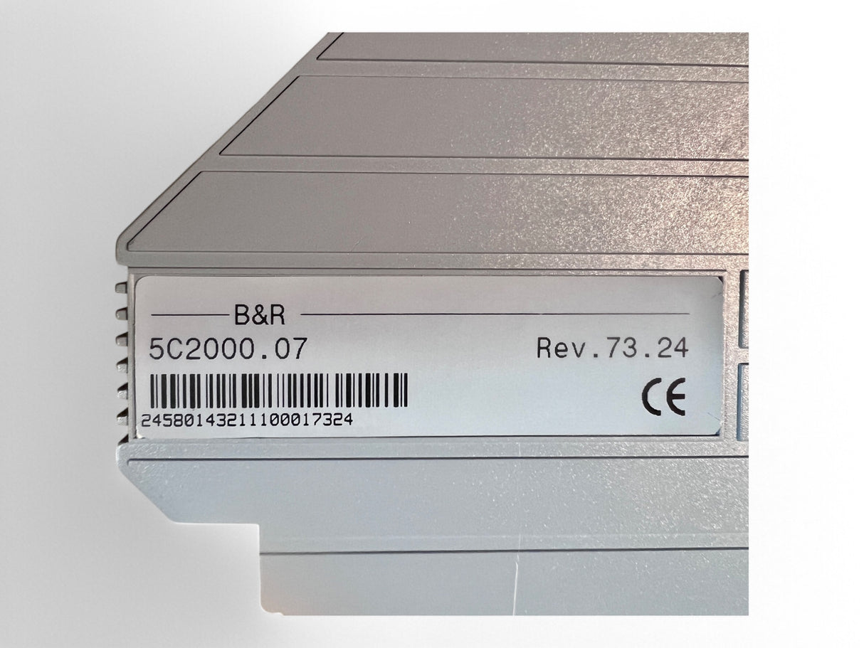 B&R Industrie-PC Steuerungseinheit Typ 5C2000.07 Rev. 73.24 HOLZMA HPP