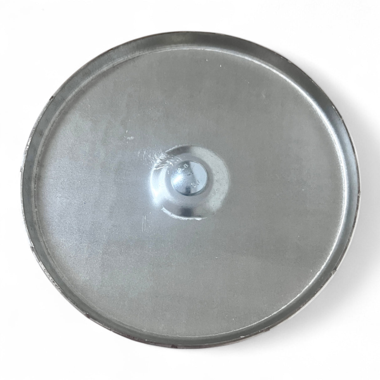 Filterronde Filterdeckel Deckel verzinkt für Filterschlauch D=200 mm mit Gewindebolzen M8x25 (4 Stück)