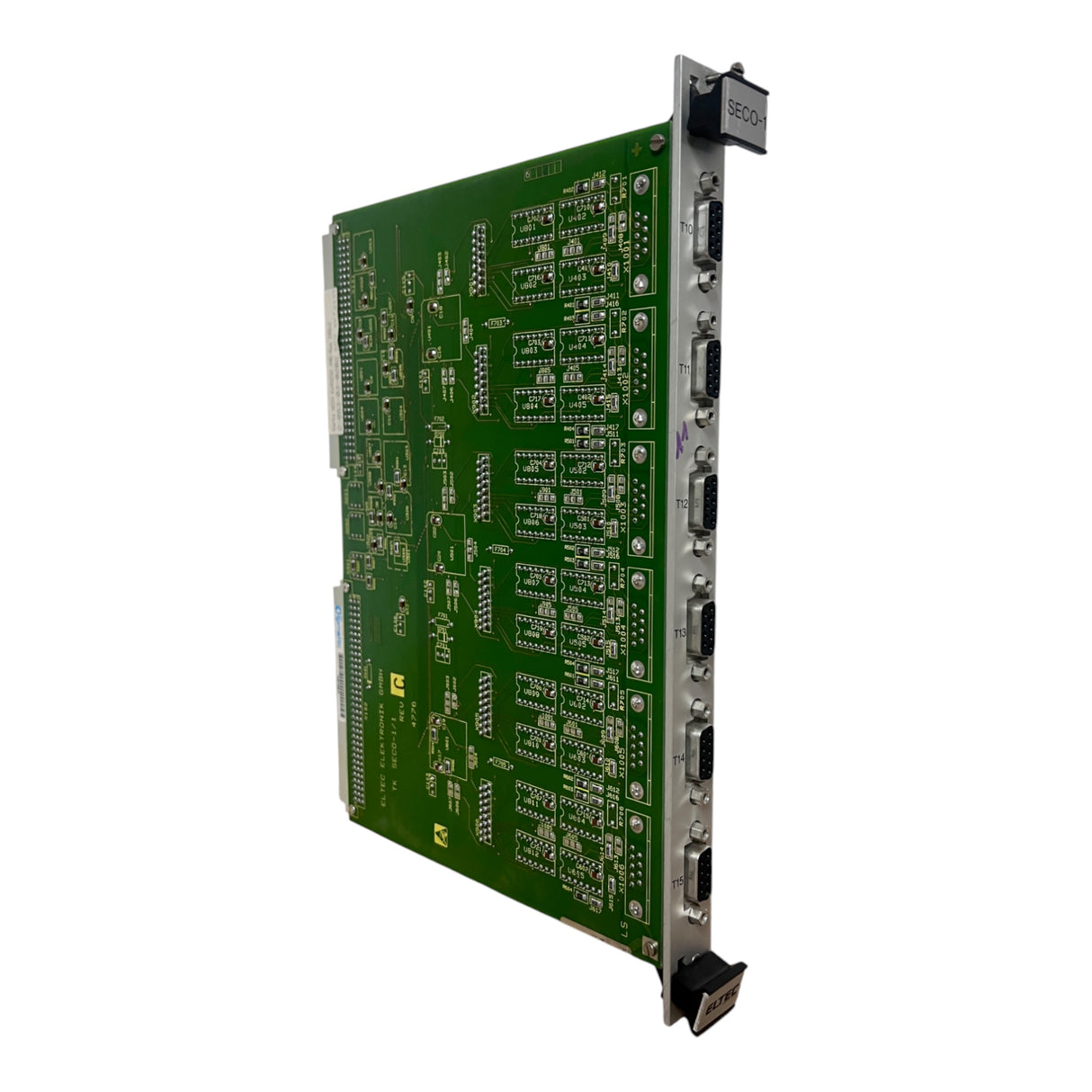 HOMAG ELTEC SECO1 RS232 VME Karte 6fach Schnittstellenkarte ELTEC SECO11 TK4776 2-083-03-0202