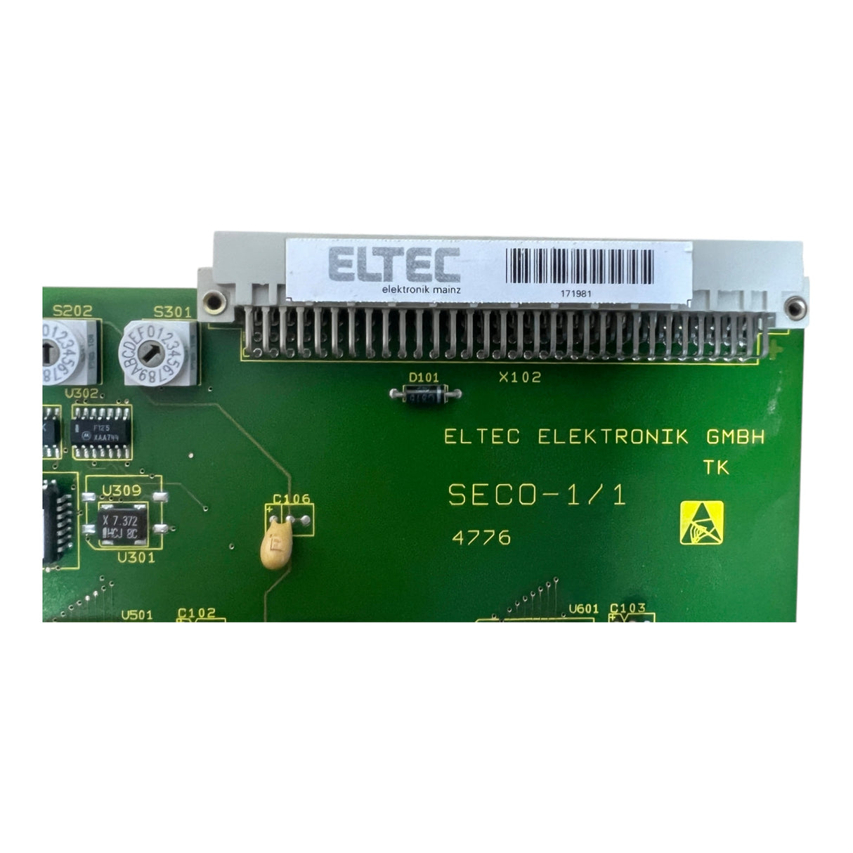 HOMAG ELTEC SECO1 RS232 VME Karte 6fach Schnittstellenkarte ELTEC SECO11 TK4776 2-083-03-0202