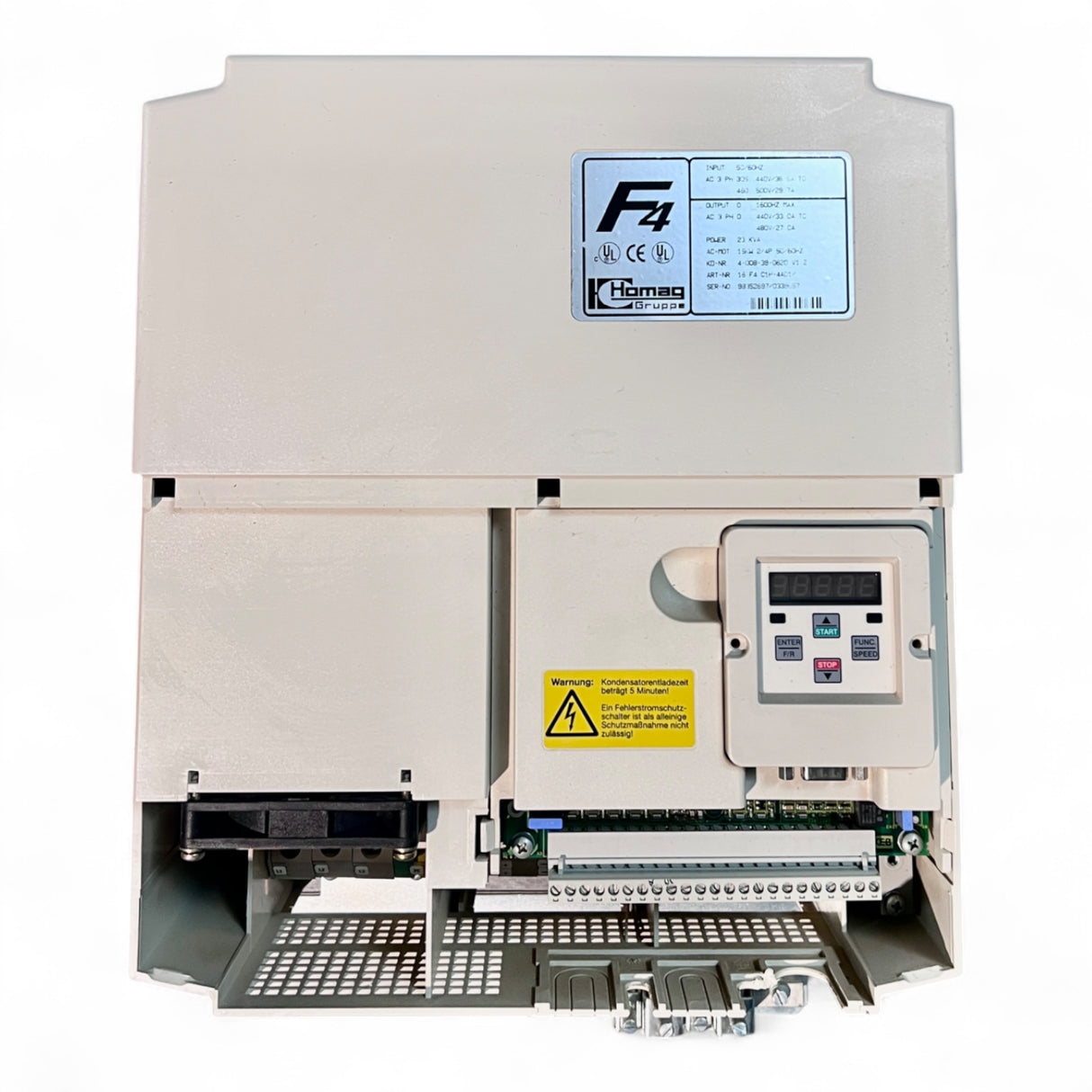 HOMAG KEB COMBIVERT F4 Frequenzumrichter 16 F4 C1H 4A01 – 15kW – Artikelnummer 4-008-39-0620