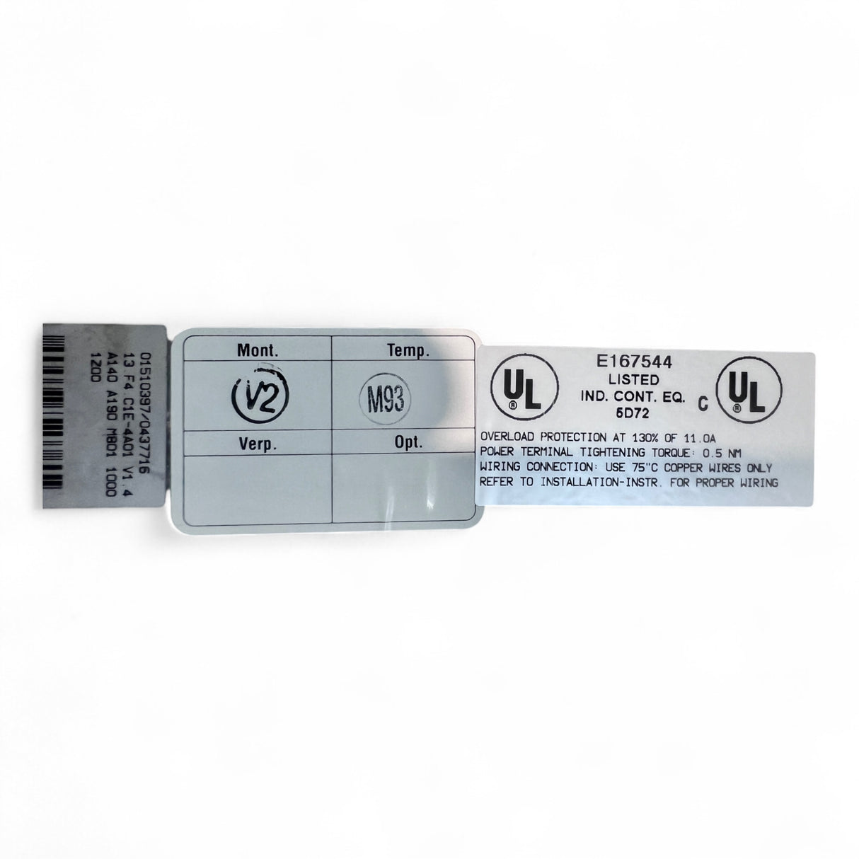 HOMAG KEB Frequenzumrichter COMBIVERT F4 13.F4.C1E-4A01.1/4 für 5,5 kW 400 V 50/60 Hz 4-008-39-0554 V16