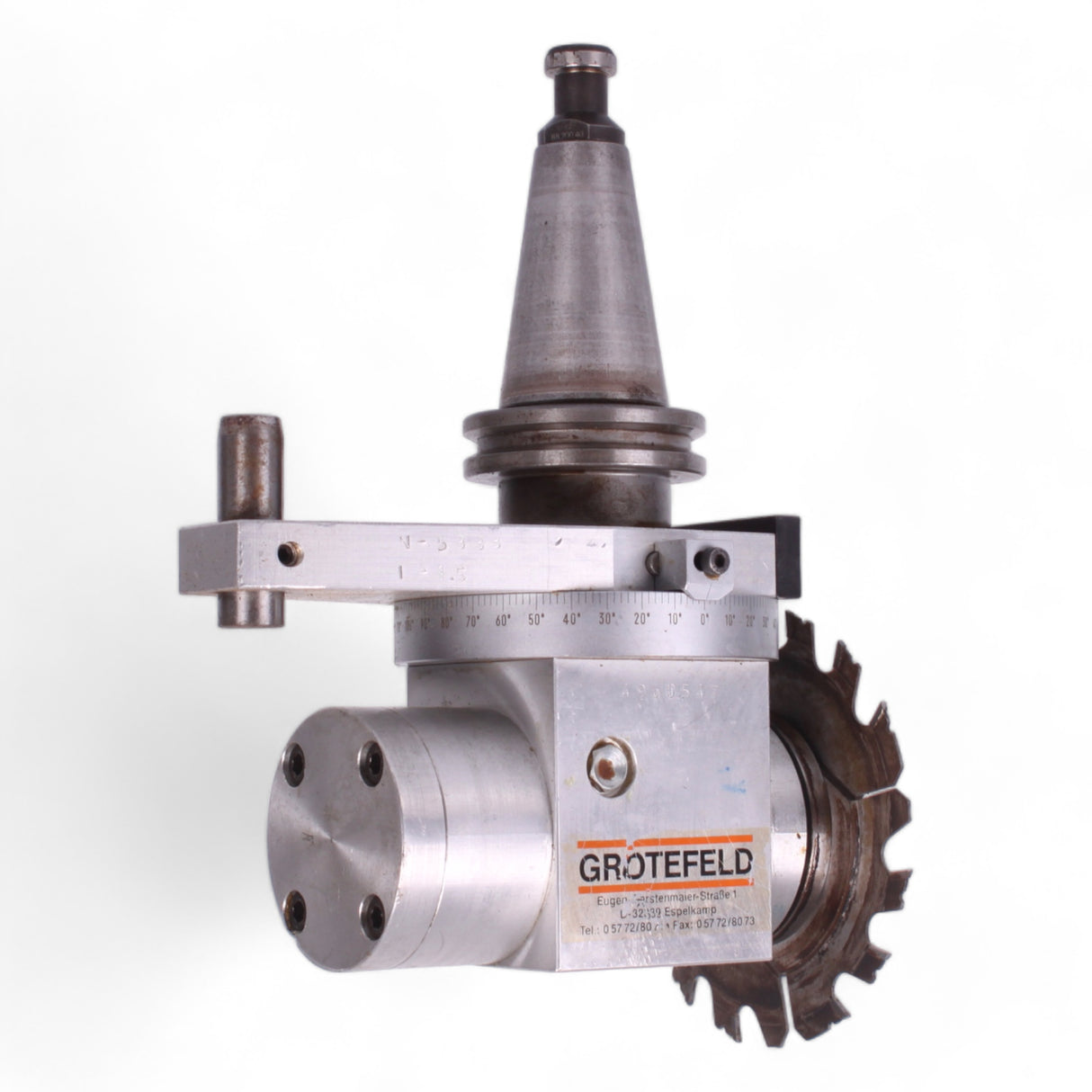 REICHENBACHER Adapteraggregat SK 40 Sägen Nuten schrägstellbar Wechselaggregat