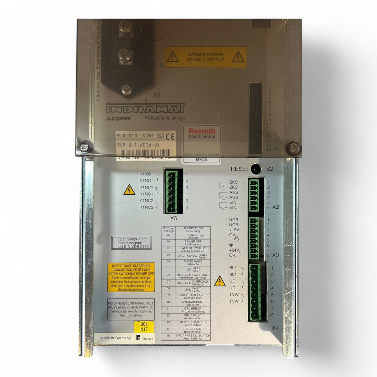 Indramat Rexroth Bosch TVR 3.1 -W015-03 – Ansicht 7
