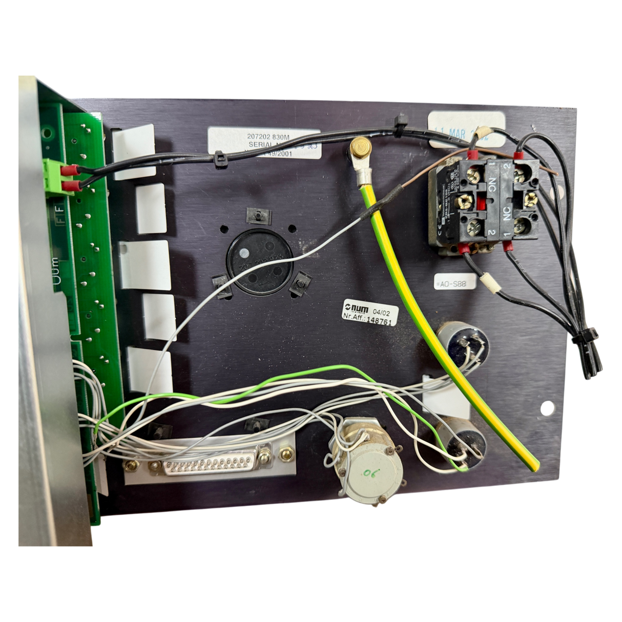 NUM Kurz Hub Tastatur Steuerung NUM 1060 Art Nr 207202 830M