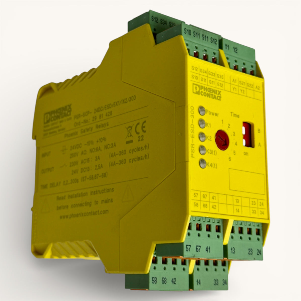 Phoenix Contact Sicherheitsrelais PSR SCP 24DC ESD 5X1 1X2 300 | Art.-Nr. 29 81 428 – Safety Relay