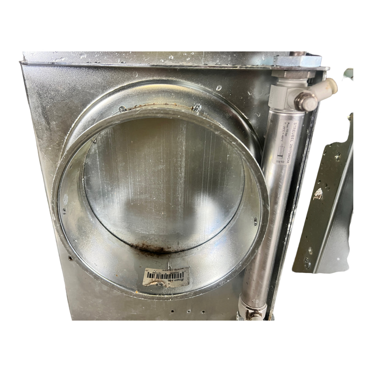Pneumatik Schieber ADPW 160 Art. 006567 181349 Absaugschieber