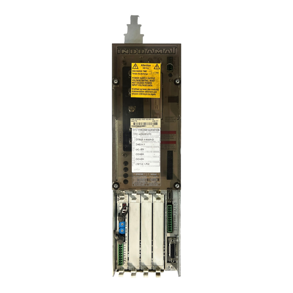 INDRAMAT Bosch Rexroth AC Servo DDS02.1-W200-D DAE0 1.1