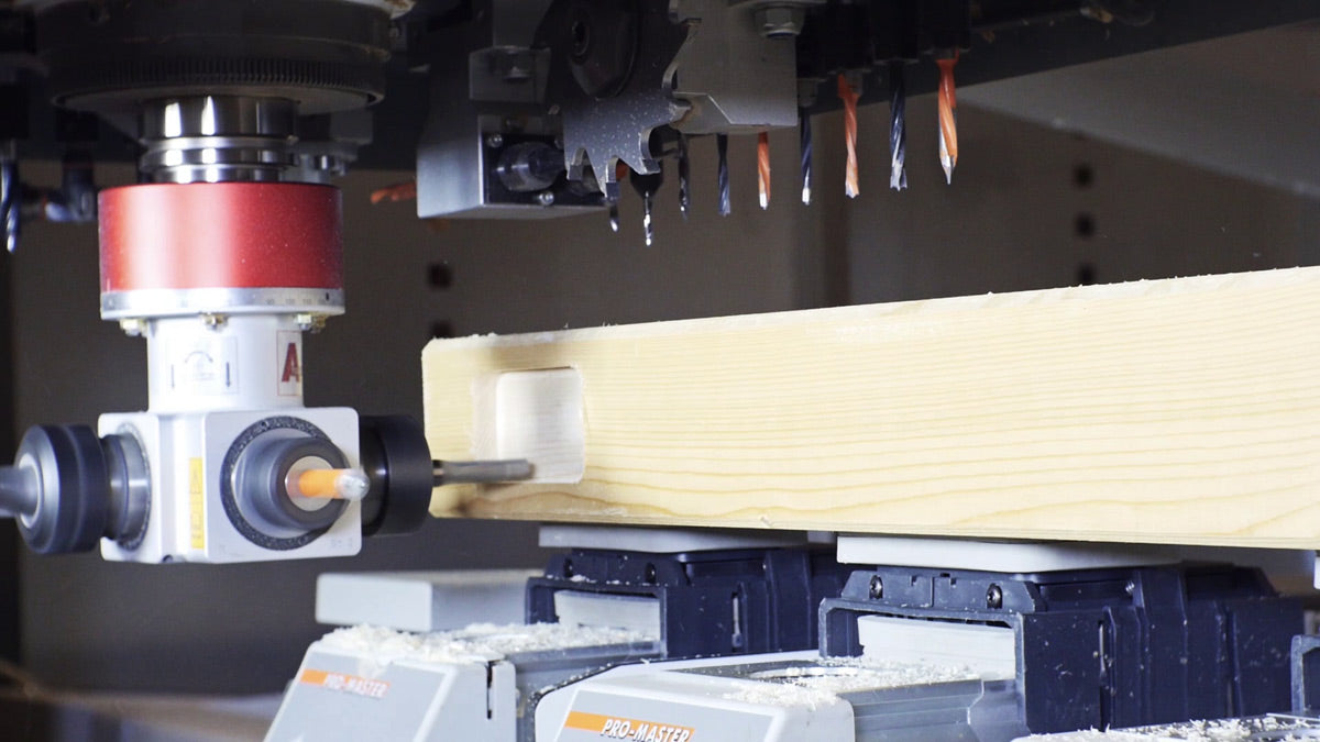 ATEMAG Quattro Function Line CNC-Aggregat für WEEKE Bearbeitungszentren