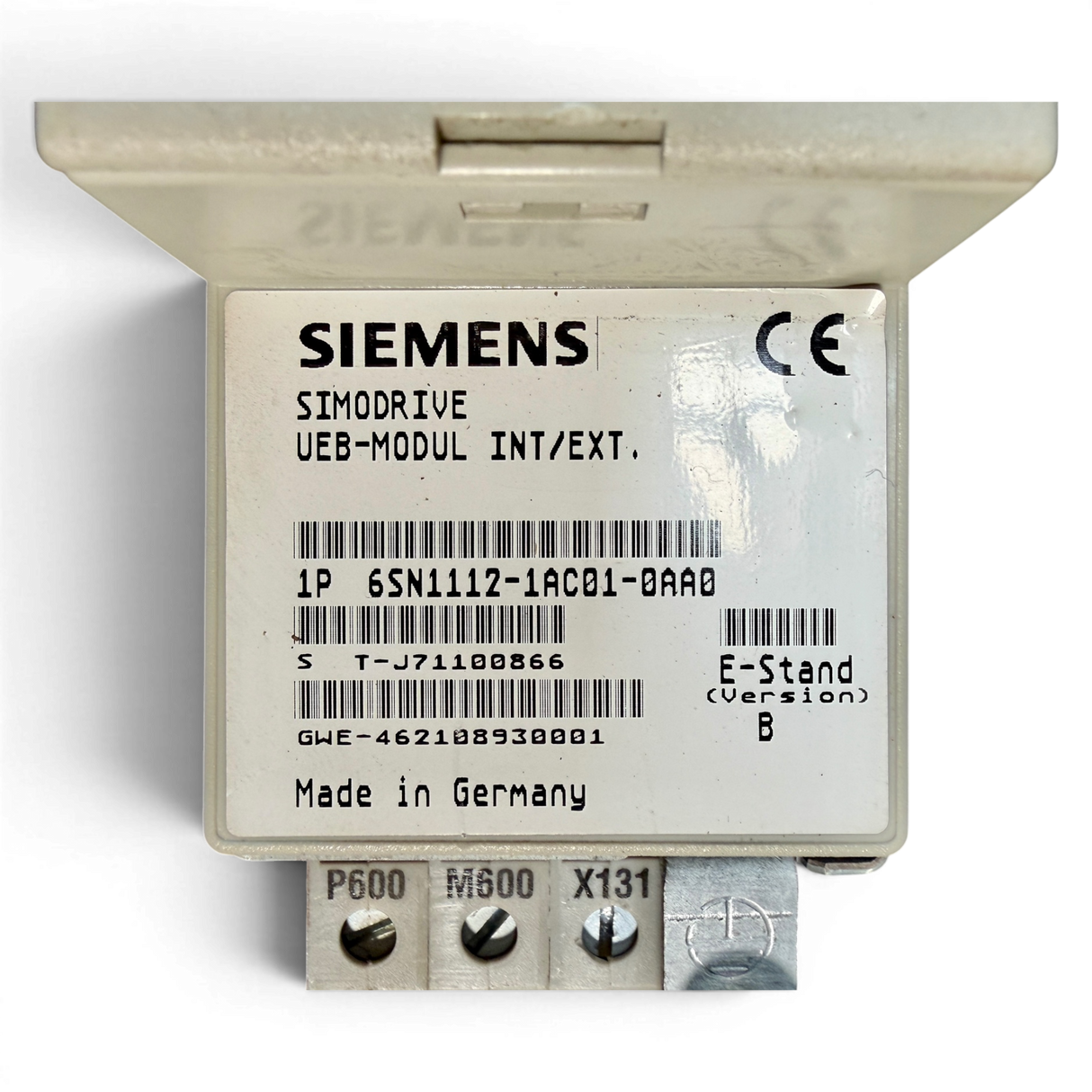 SIEMENS SIMODRIVE UEB-Modul INT/EXT Art.-Nr. 6SN1112-1AC01-0AA0 passend z. B. für IMA 610 V