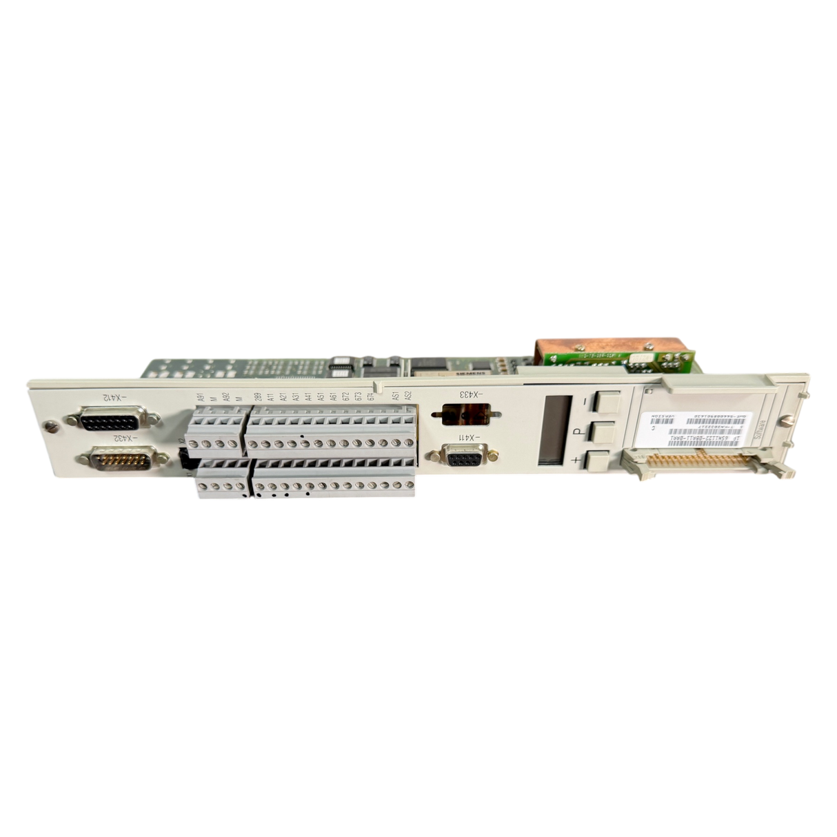 Siemens SIMODRIVE Regelungsbaugruppe Art.-Nr. 6SN1122-0BA11-0AA1 Seriennummer T-KN2032217