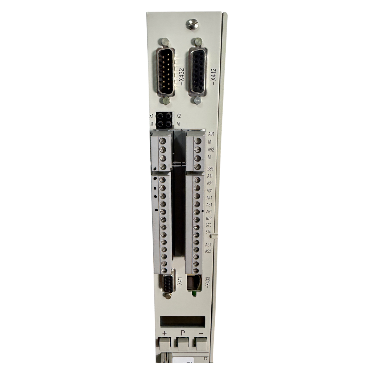 Siemens SIMODRIVE Regelungsbaugruppe Art.-Nr. 6SN1122-0BA11-0AA1 Seriennummer T-KN2032217