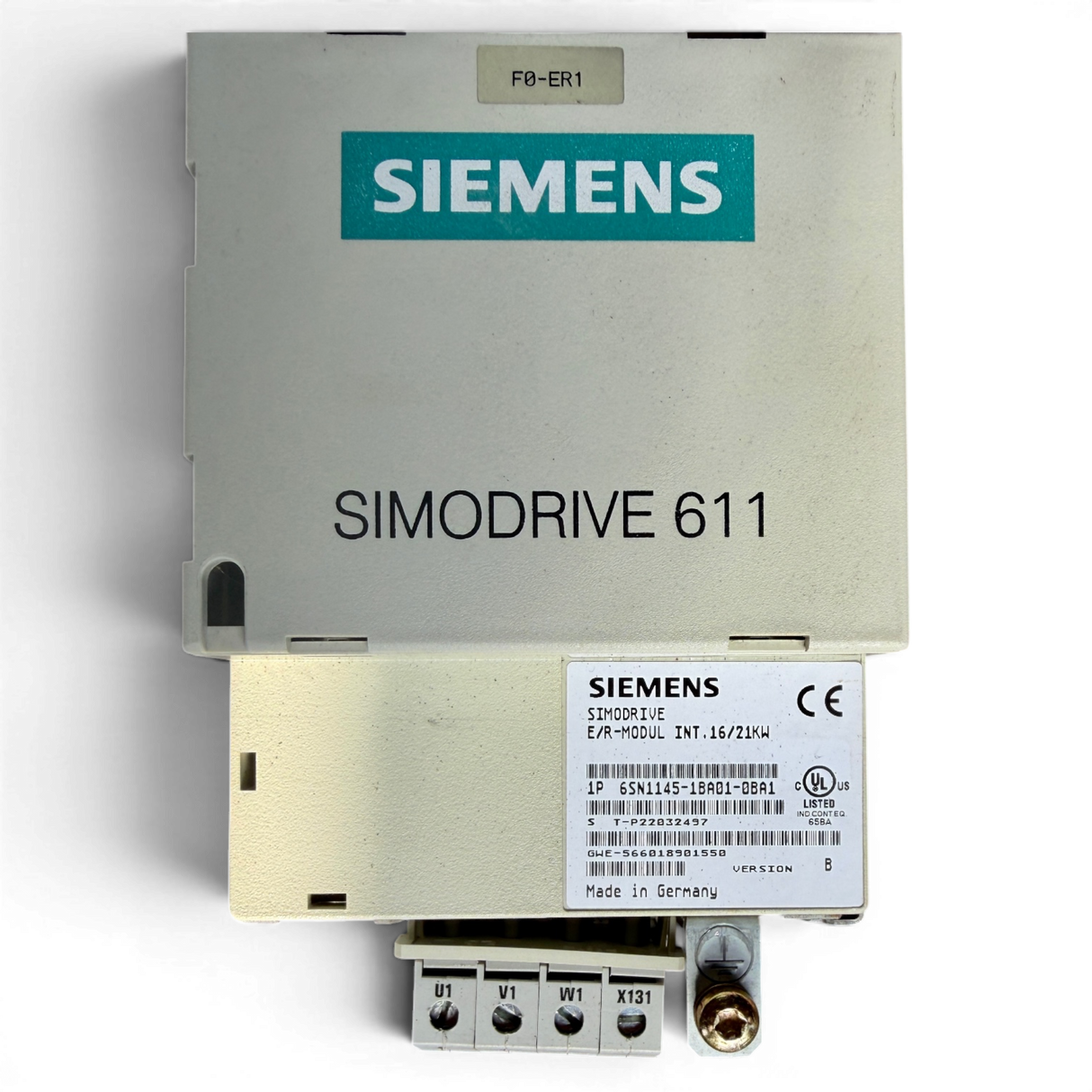 Siemens SIMODRIVE 611 E/R-MODUL INT. 16/21 kW Art.-Nr. 6SN1145-1BA01-0BA1
