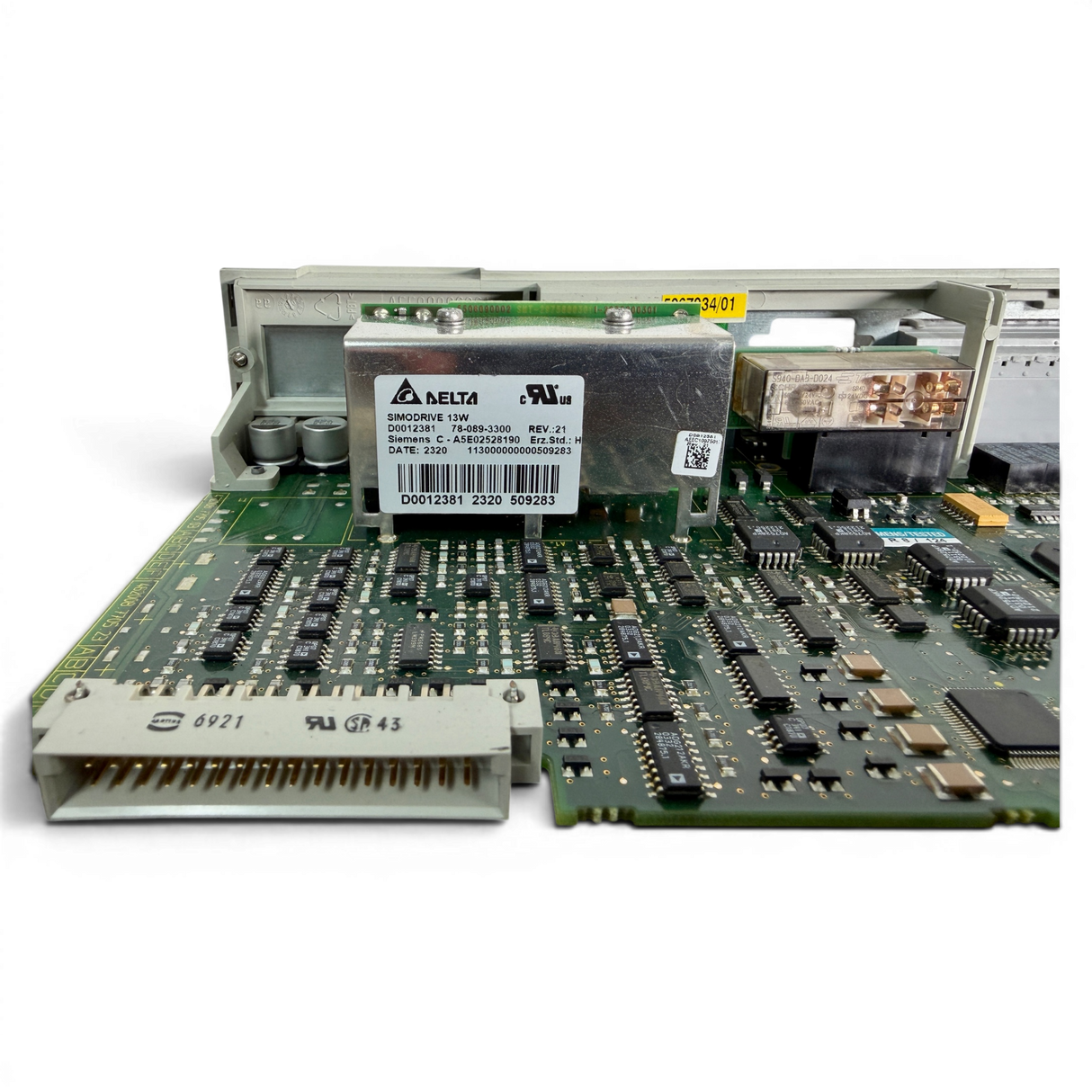 Siemens SIMODRIVE Regelungsbaugruppe Art.-Nr. 6SN1122-0BA11-0AA1 Seriennummer T-RN2047248