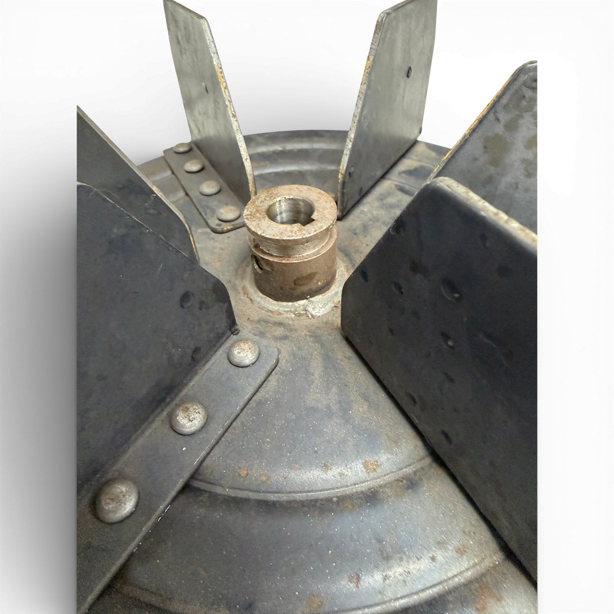 Stahl Laufrad Flügelrad Ø 250 mm Absaugung Transport Ventilator Art. Nr. 300102