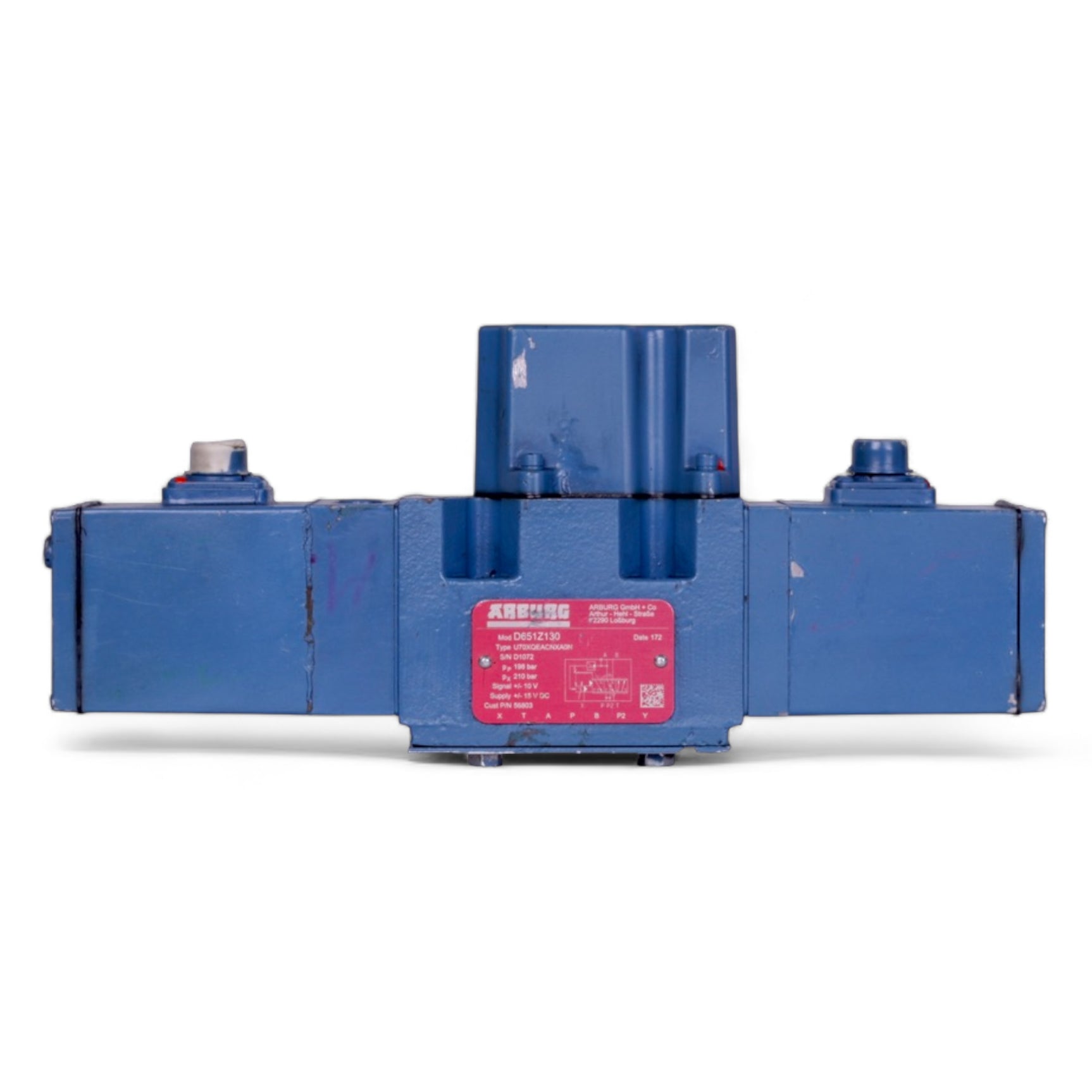 Moog ARBURG Ventil D65Z130 Type U70XQEACNXA0ND691Z4702G