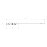 Transportfahrwerk Panzerrollen  Set HTS ECO-Skate I 150L+S / 30t Traglast