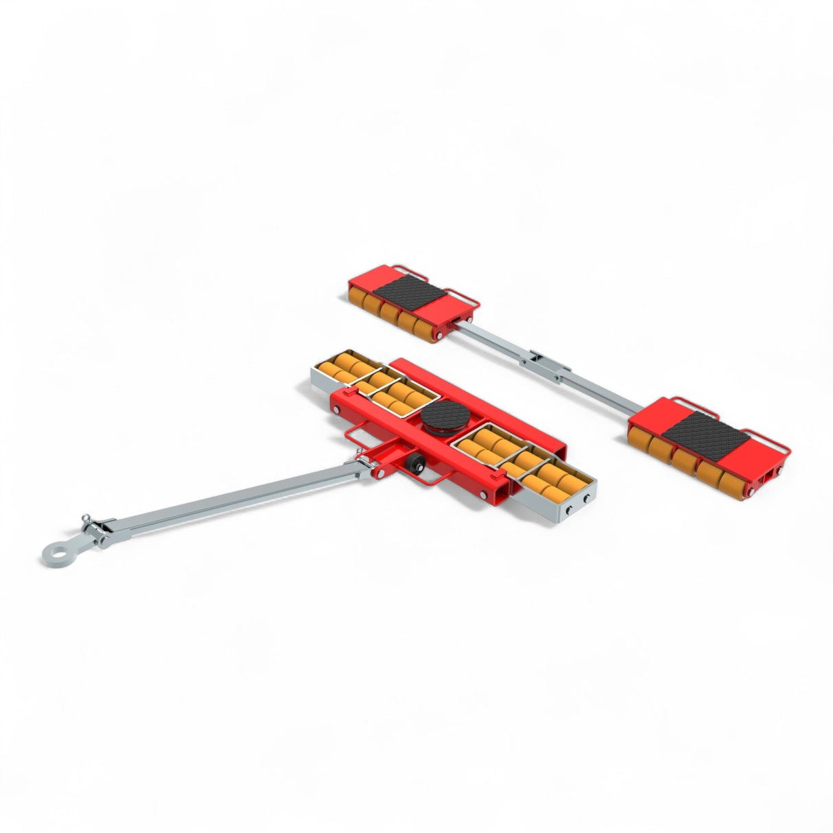 Transportfahrwerk Panzerrollen  Set HTS ECO-Skate I 150L+S / 30t Traglast