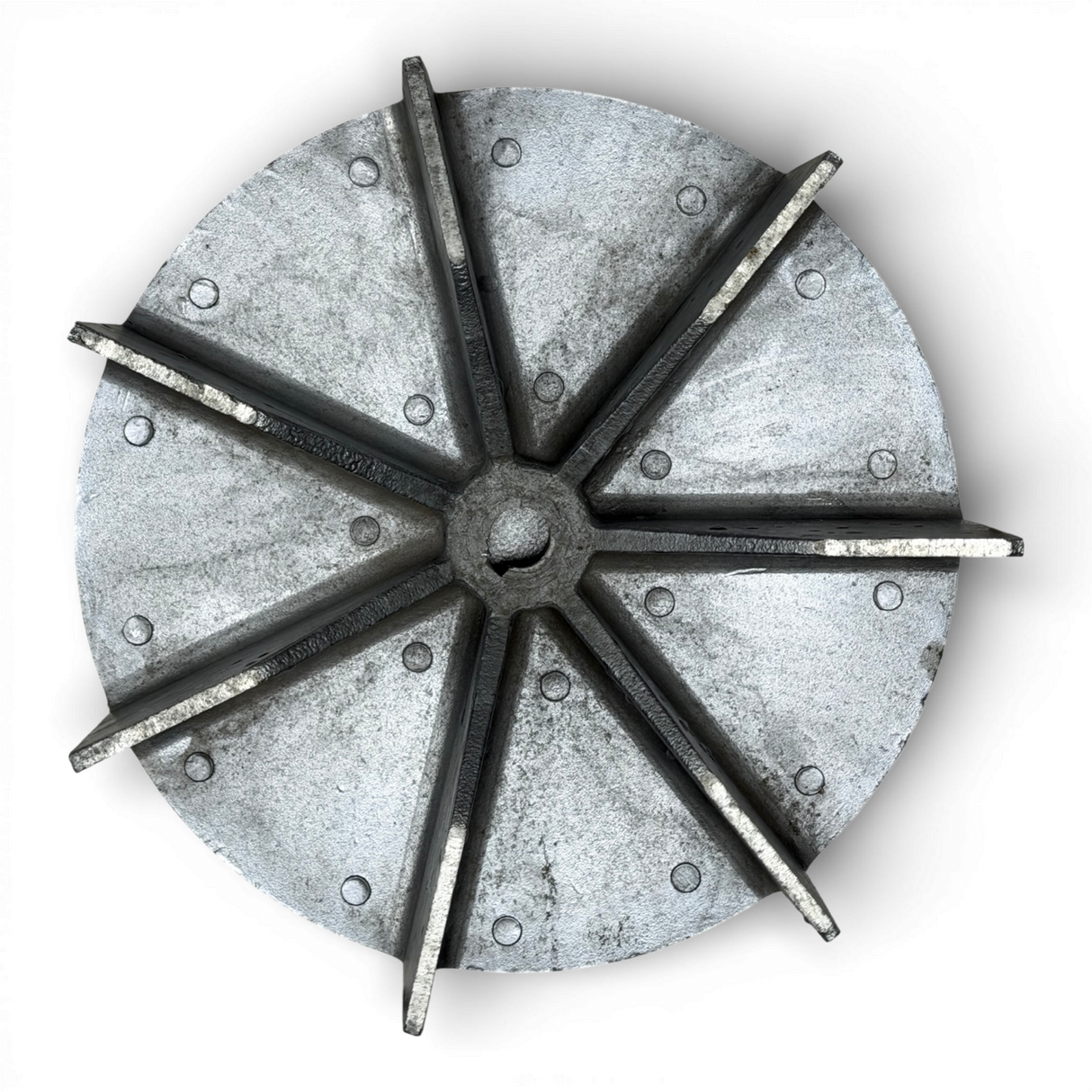 Flügelrad Aluminium Ø 300 mm Absaugventilator Absaugung Lüfterrad Transportventilator Art. Nr. 300100 (aluminum impeller)