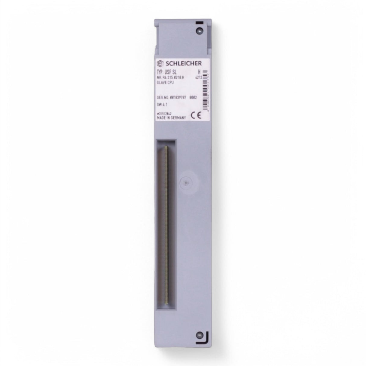 SCHLEICHER USF SL H BNR R4 315.8218.H 4212 Slave CPU Ser Nr. 001839787 002