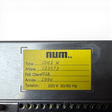 NUM SA CNC Kartenrahmen Grundrahmen Type 1062 W für HOMAG WEEKE Art.-Nr. 20520303