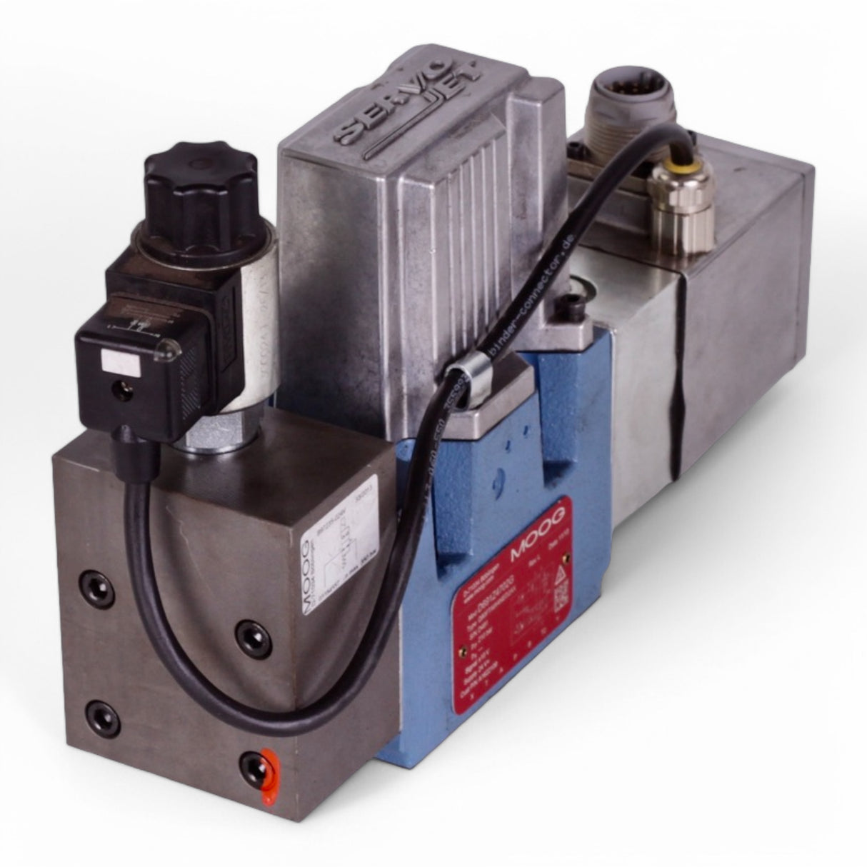 MOOG Servoventil D691Z4702G mit Vorsteuerstufe B97235-024V
