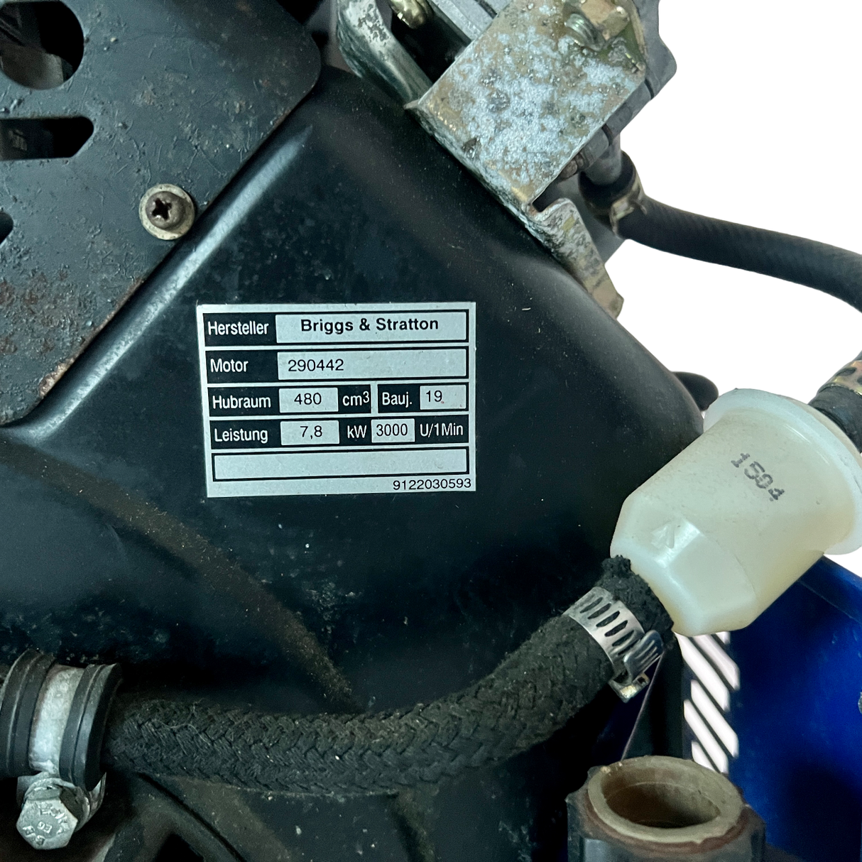 Kirsch Stromerzeuger Typ D(E) 5,5 BVF 5,5 kVA 400 V mit Briggs &amp; Stratton Motor 7,8 kW – Ansicht 6