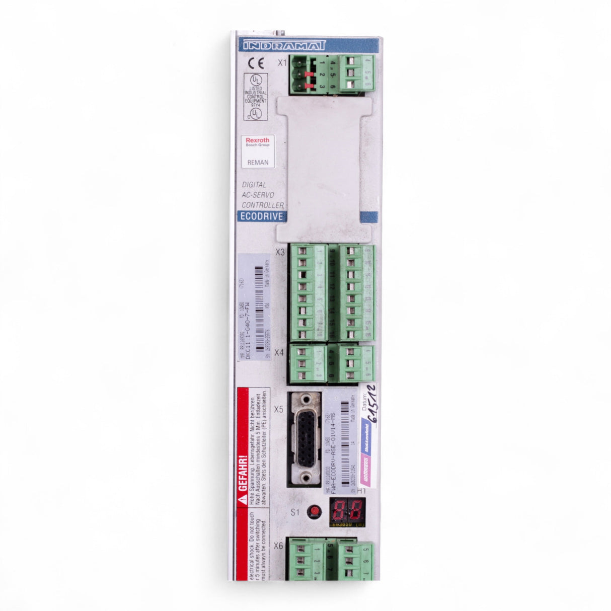 Indramat Rexroth Ecodrive DKC11.1-040-7-FW  FWA-ECODRV-ASE-01V14-MS