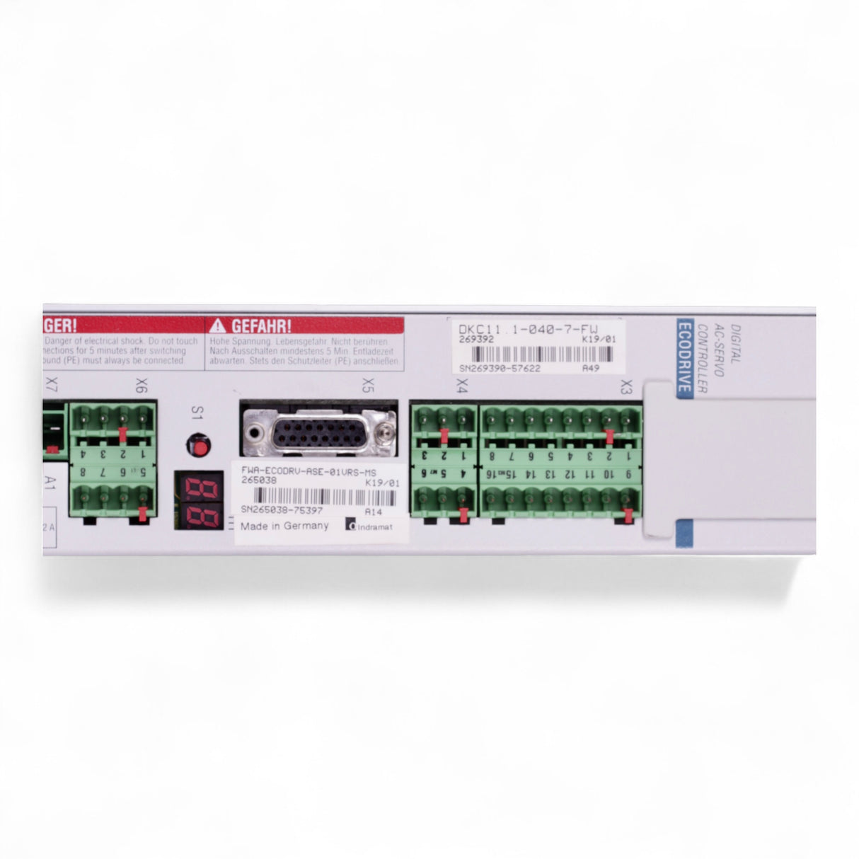 Indramat Rexroth  FWA-ECODRV-ASE-01VRS-MS 26038 DKC11 1-040-7FW