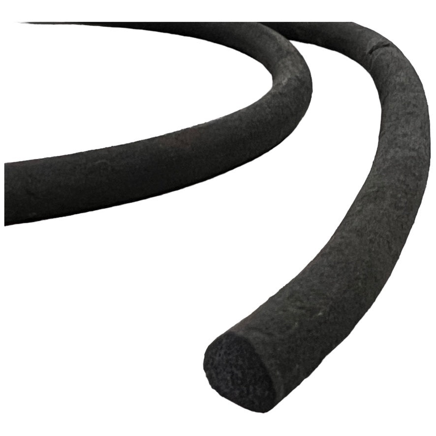 Dichtprofil DI-MOS 7,6 mmrund  EPDM schwarz Saugergummi Art.-Nr. 76000